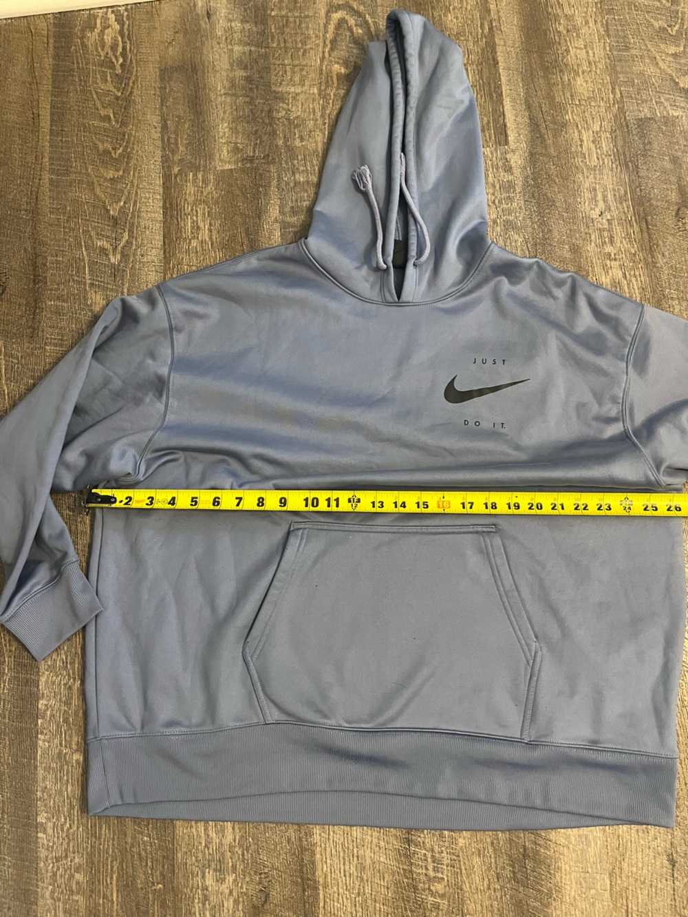 Nike Oversize Women’s XLarge Purple/Gray Pullover Hoodie with Nike Logo in Front